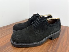 Ecco City Suede Shoes Black UK
