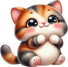 Colour Baby Kitten Cat Wall