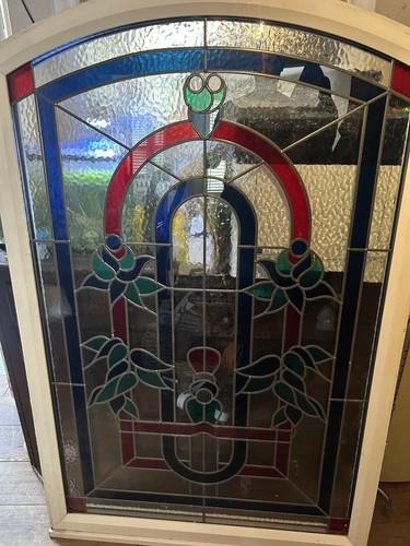 Large stain glass - glass, window