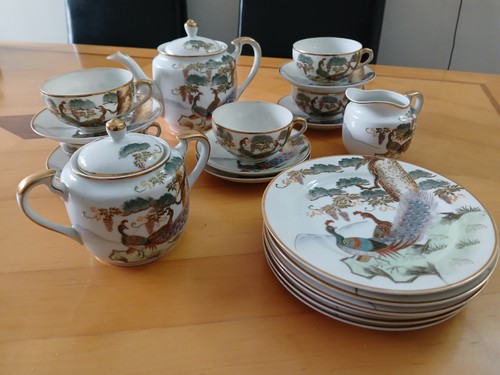 Vintage kutani china hand - vintage, ns