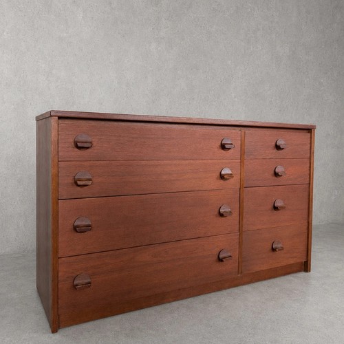 Mid century stag teak chest - stag,
