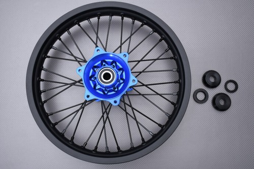 Blue enduro rear wheel - enduro,