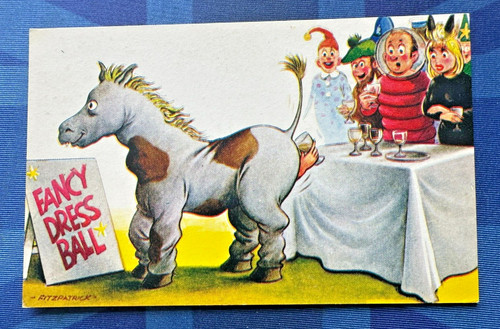 Saucy bamforth comic postcard - saucy,