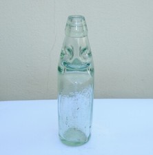 Antique Glass Bottle G Leigh