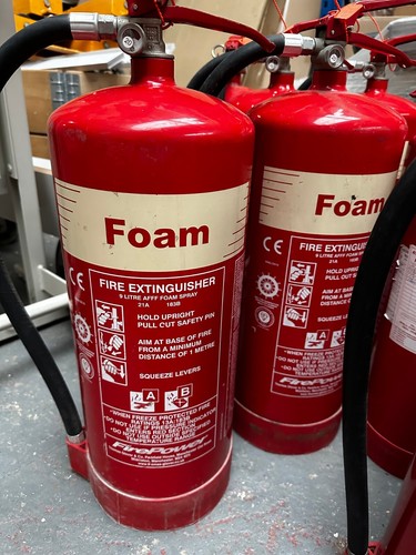 Litre foam fire extinguisher - fire,