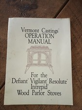 Vermont Castings Operation Manual