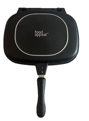 Grill pan double - grill, black