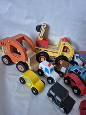 X18 ELC Little Town Wooden Car Toys Vehicle Bundle