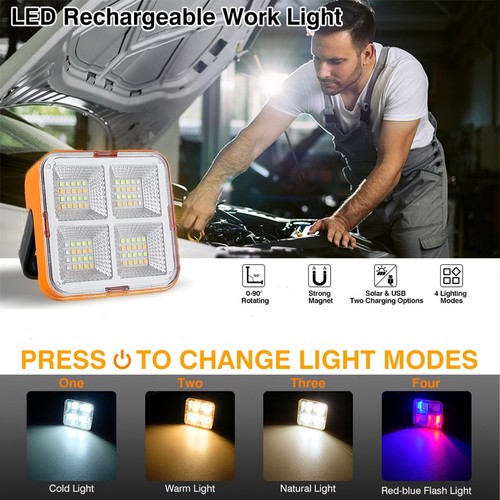 Led rechargeable work light - led,