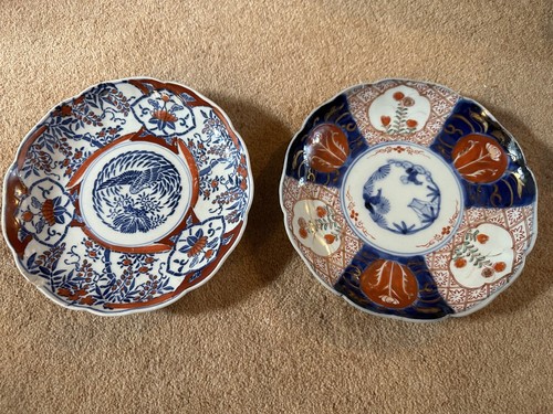 Two imari ware - ware, vintage