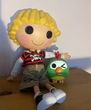 patch treasure chest pirate lalaloopsy and parrot 2010 12 inch, great condition 