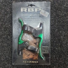Tektro 366A  Retro MTB/Road Brake Levers, Green, Good Condition! nos 