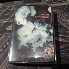 The Cure - Disintegration (Cassette Tape 1989) GOTHIC ROCK, POST-PUNK, 