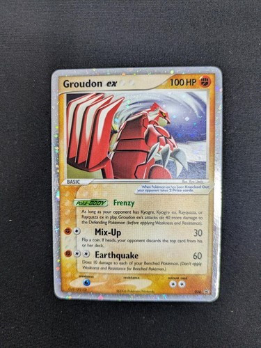 Groudon 038 promo nintendo - ex,