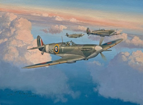Original aviation art - aviation,