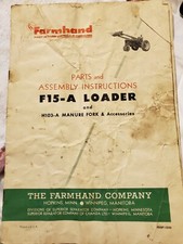Vintage Old FARMHAND Manual