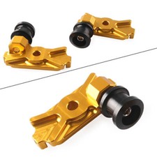 Motorbike Gold Swingarm Spools
