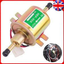Universal Inline Fuel Pump 12V Electric Low Pressure Gas Diesel HEP-02A