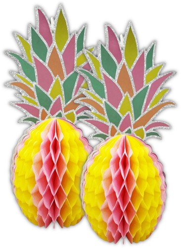 Honeycomb pineapple party - 2,