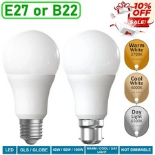 LED GLS LIGHT BULBS 40w 60w