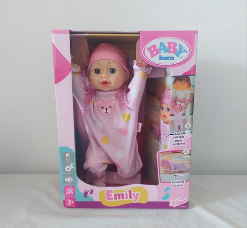 Baby born walk with emily - with,