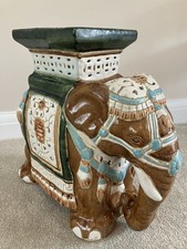 Vintage Ceramic Elephant Plant