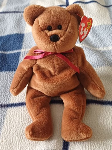 Beanie baby teddy the - , "teddy"