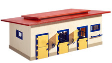 Rare Retired Schleich Stable Block / Horse Stable with detachable roof (40164)