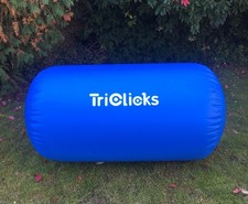 Air Roller Inflatable Gymnastics Barrell (Size 120 x 75cm) Blue WITH PUMP