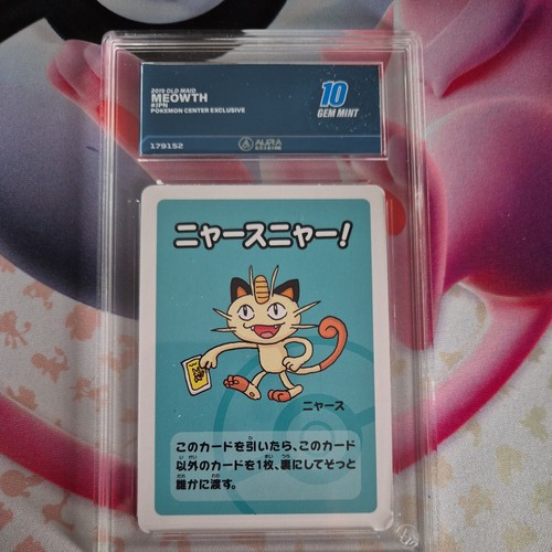 Pokémon tcg meowth jpn old - pokémon,