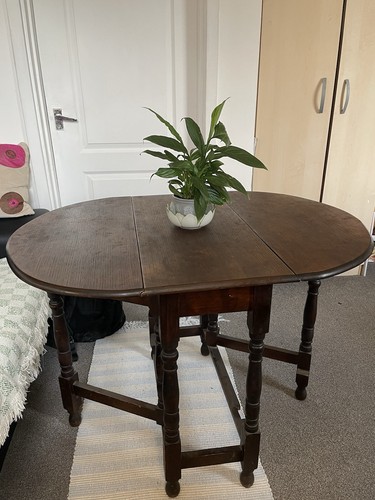 Vintage oak drop - oak, table