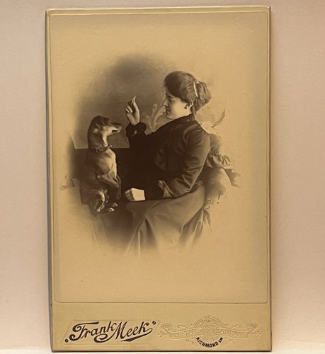 Antique victorian cabinet card - victorian,