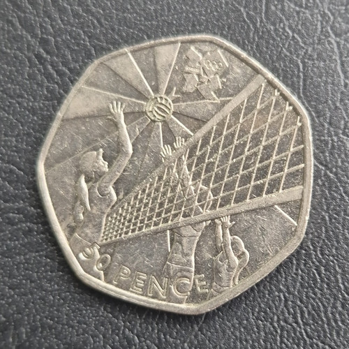 2011 elizabeth 50p coin - elizabeth, ii