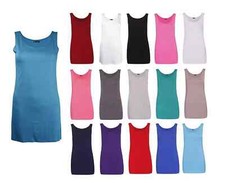 Womens Scoop Neck Sleeveless