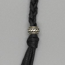 25 Sterling Silver Beard Dreadlock Hair Ring Bead Biker Viking Celtic Pagan 