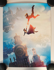 Bioshock Infinite Falling Art Poster Print Rare Merchandise Collectibles Merch 1