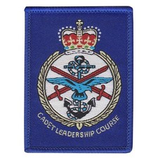 New Woven Cadet Leadership Course Badge