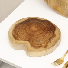 Round Mini Teak Root Mushroom