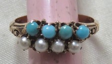 VICTORIAN 14K GOLD RING WITH