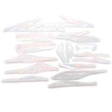 Black/Red Stickers (Pack) for