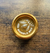 Duncan Bumble Bee Metal Yoyo Like Playmaxx Cold Fusion Shiny Black Gold