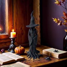 7.87inch Witch Statue Resin