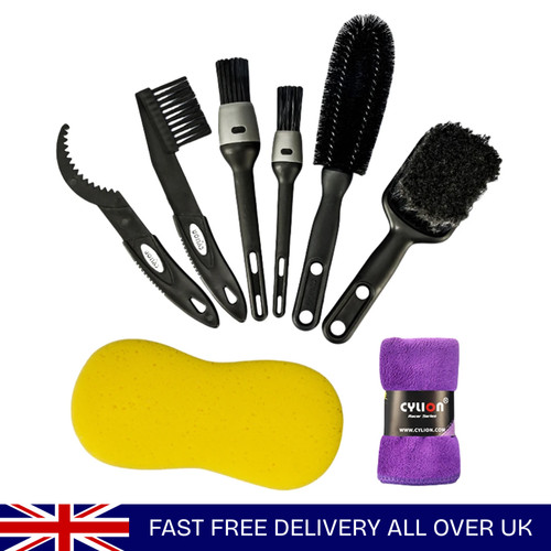 Bike cleaning brush set - bike,
