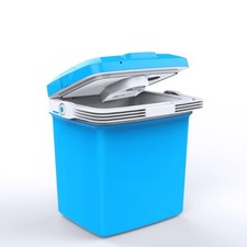 LEISURE DIRECT 26L 32L THERMO ELECTRIC COOLER HOT/COLD 12V MAINS COOL BOX FRIDGE