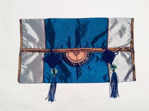 Chinese silk display - silk,