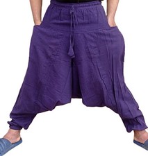 Purple Aladdin Trousers Harem