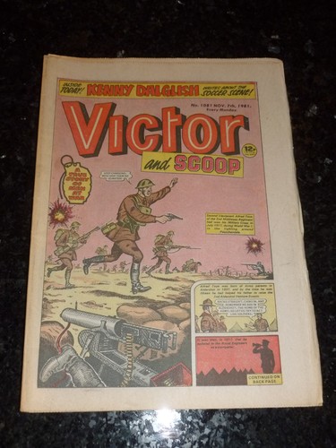 Victor scoop comic issue - &,