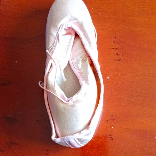 Gamba turning pointe - pointe, pink