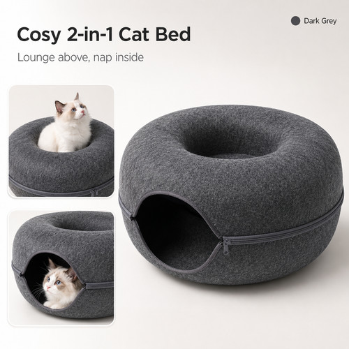 Large cat cave - cat,