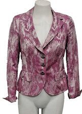Basler Pink Silver Jacket Size 10